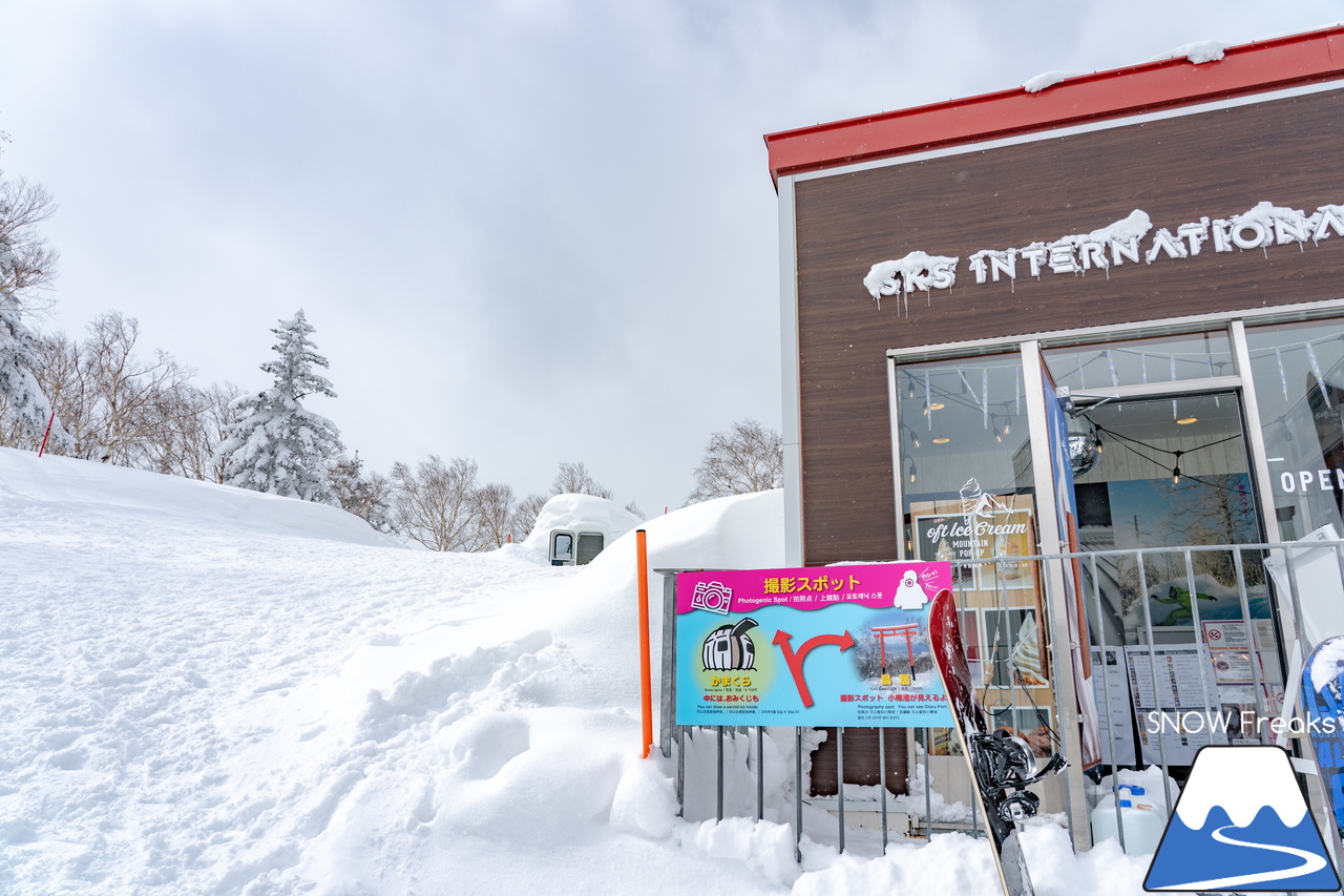 札幌国際スキー場｜３月の平日。粉雪コンディション、ゴンドラ＆リフト待ち無し、もちろん、ゲレンデも混雑無し。要するに、最高です(^_-)-☆